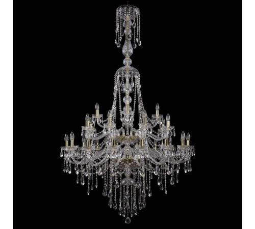 Подвесная люстра Bohemia Ivele Crystal 1415/16+8+4/400/XL-185/2d G K777