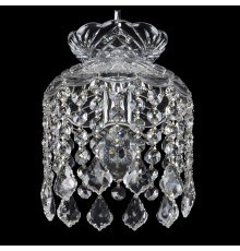 Подвесная люстра Bohemia Ivele Crystal 14781/15 Ni Leafs