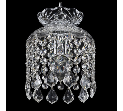 Подвесная люстра Bohemia Ivele Crystal 14781/15 Ni Leafs