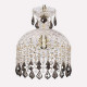 Подвесная люстра Bohemia Ivele Crystal 14781/22 G Leafs K731