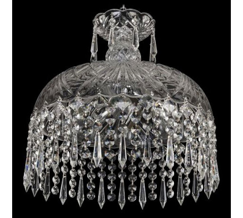Подвесная люстра Bohemia Ivele Crystal 14781/35 Ni Drops