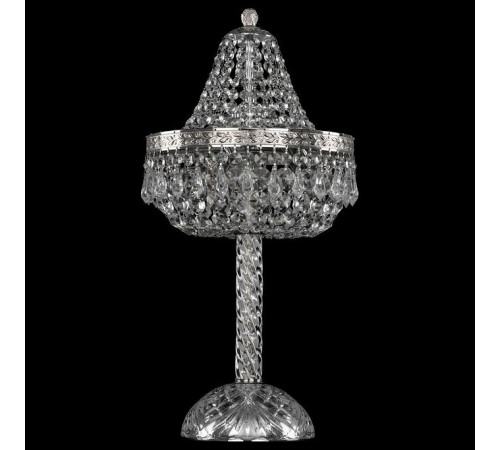Настольная лампа Bohemia Ivele Crystal 19011L4/H/25IV Ni