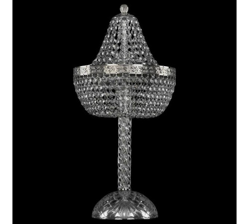 Настольная лампа Bohemia Ivele Crystal 19051L4/H/25IV Ni