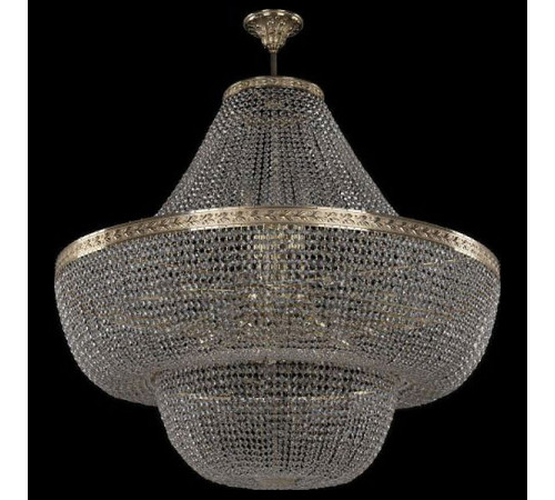 Люстра на штанге Bohemia Ivele Crystal 19091/H1/100IV G