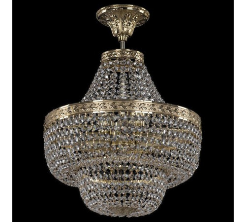 Люстра на штанге Bohemia Ivele Crystal 19091/H1/35IV G