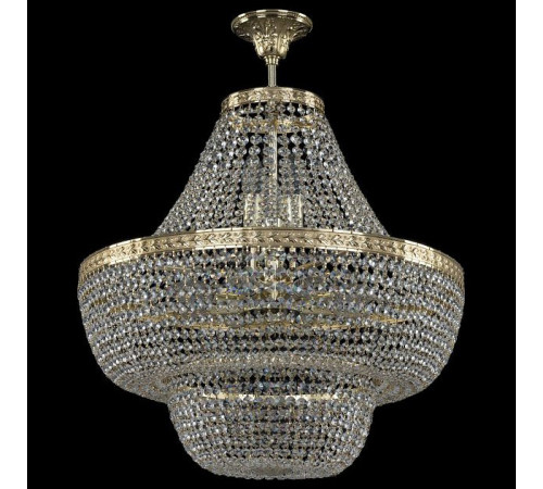 Люстра на штанге Bohemia Ivele Crystal 19091/H1/55IV G