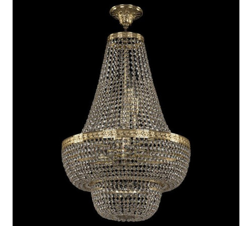 Люстра на штанге Bohemia Ivele Crystal 19091/H2/45IV G
