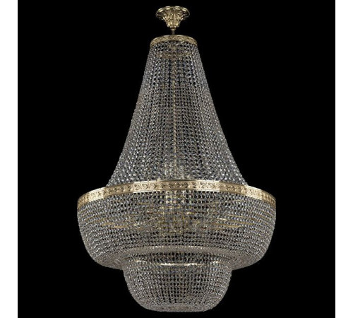 Люстра на штанге Bohemia Ivele Crystal 19091/H2/80IV G