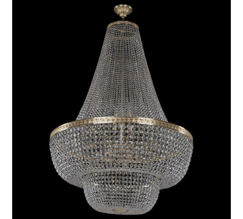 Люстра на штанге Bohemia Ivele Crystal 19101/H2/100IV G