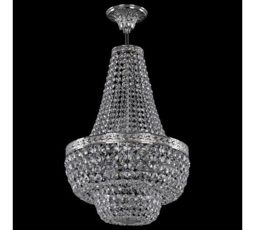 Люстра на штанге Bohemia Ivele Crystal 19101/H2/35IV Ni