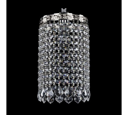 Подвесная люстра Bohemia Ivele Crystal 19201/15IV Ni Leafs