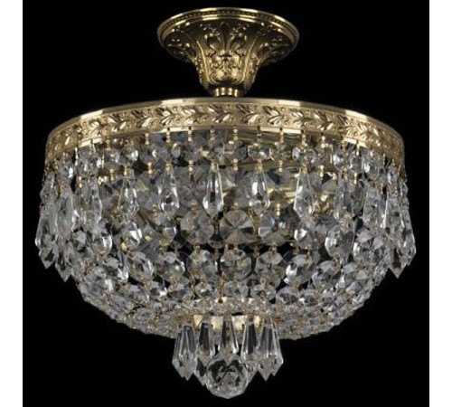 Люстра на штанге Bohemia Ivele Crystal 19271/25IV G