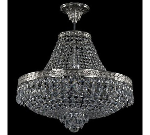 Люстра на штанге Bohemia Ivele Crystal 19271/H1/45IV Ni Люстра на штанге Bohemia Ivele Crystal 19271/H1/45IV Ni