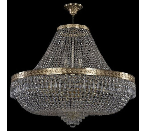 Люстра на штанге Bohemia Ivele Crystal 19271/H1/90IV G