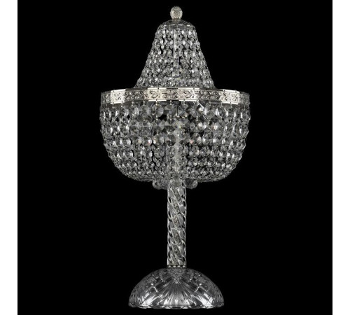 Настольная лампа Bohemia Ivele Crystal 19281L4/H/25IV Ni