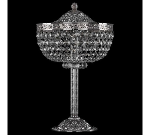 Настольная лампа Bohemia Ivele Crystal 19281L6/25IV Ni Настольная лампа Bohemia Ivele Crystal 19281L6/25IV Ni