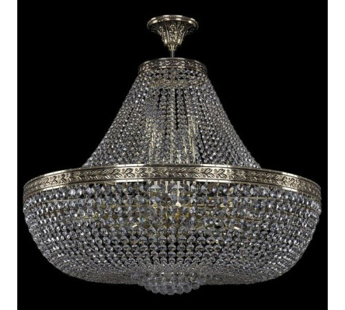 Люстра на штанге Bohemia Ivele Crystal 19281/H1/80IV GB Люстра на штанге Bohemia Ivele Crystal 19281/H1/80IV GB