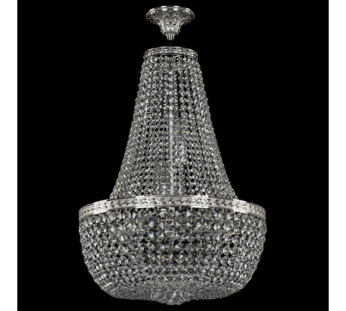 Люстра на штанге Bohemia Ivele Crystal 19281/H2/45IV Ni
