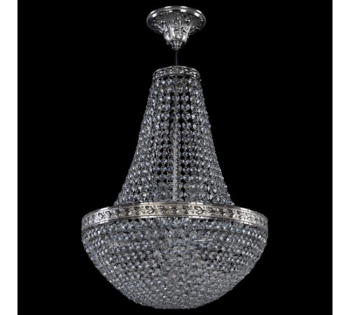 Люстра на штанге Bohemia Ivele Crystal 19321/H2/35IV Ni