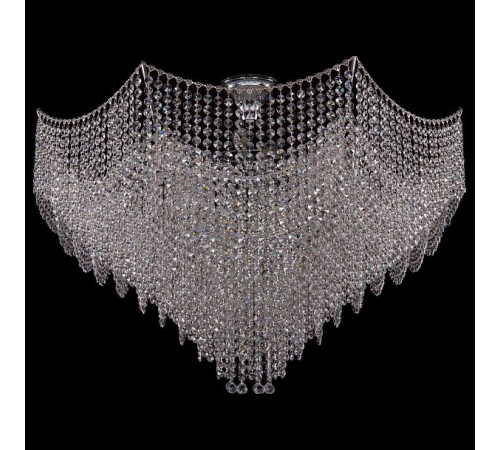 Люстра на штанге Bohemia Ivele Crystal 77071/95 Ni
