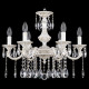 Подвесная люстра Bohemia Ivele Crystal AL78101/6/175 A WMG P1 U Rose