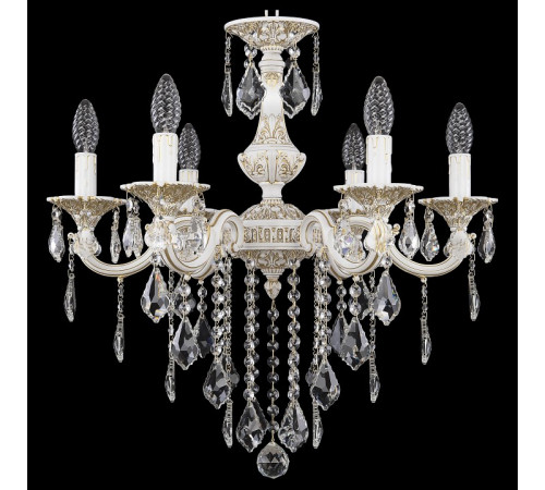 Подвесная люстра Bohemia Ivele Crystal AL78101/6/175 B WMG Leafs