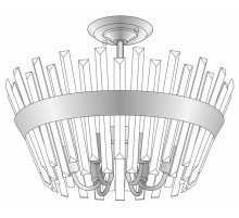 Люстра на штанге Citilux Вестерос CL307160