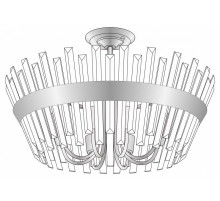 Люстра на штанге Citilux Вестерос CL307180