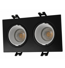 Встраиваемый светильник Denkirs DK3072-BK+WH