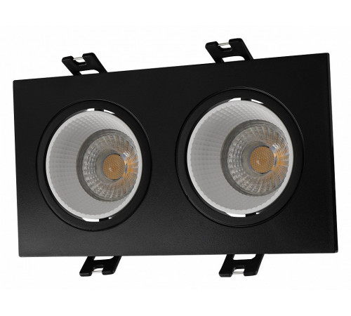 Встраиваемый светильник Denkirs DK3072-BK+WH Встраиваемый светильник Denkirs DK3072-BK+WH