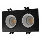 Встраиваемый светильник Denkirs DK3072-BK+WH
