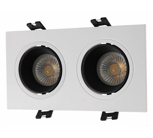 Встраиваемый светильник Denkirs DK3072-WH+BK Встраиваемый светильник Denkirs DK3072-WH+BK