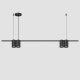 Подвесной светильник Denkirs Orbit DK4061-BK+SG