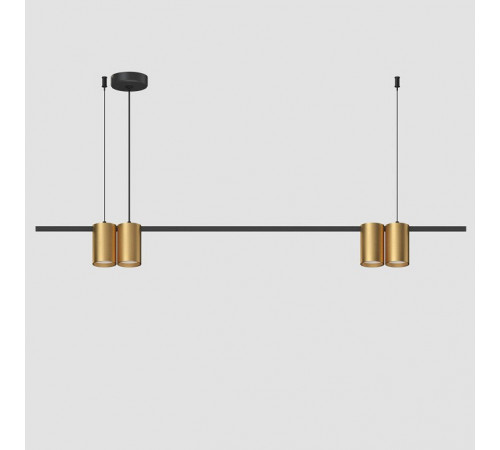 Подвесной светильник Denkirs Orbit DK4061-BK+SG Подвесной светильник Denkirs Orbit DK4061-BK+SG