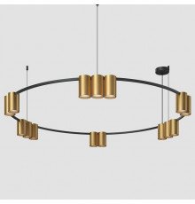 Подвесная люстра Denkirs Orbit DK4067-BK+SG