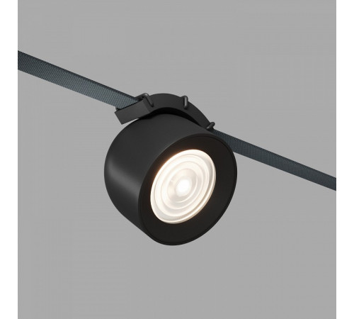 Трековый однофазный светильник Denkirs Belty spot DK5540-BK