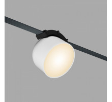 Трековый однофазный светильник Denkirs Belty Spot DK5543-WH+BK