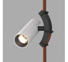 Трековый однофазный светильник Denkirs Belty Spot DK5547-BW+BK