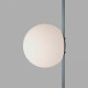 Трековый однофазный светильник Denkirs Belty orb DK5550-BK