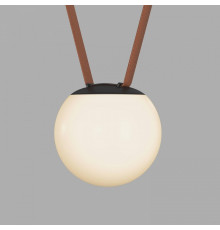 Трековый однофазный светильник Denkirs Belty Orb DK5551-BK