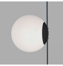 Трековый однофазный светильник Denkirs Belty orb DK5552-BK
