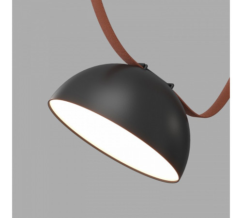 Трековый однофазный светильник Denkirs Belty flow DK5560-BK Трековый однофазный светильник Denkirs Belty flow DK5560-BK