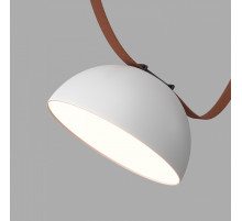 Трековый однофазный светильник Denkirs Belty flow DK5560-WH+BK