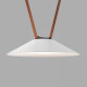 Трековый однофазный светильник Denkirs Belty flow DK5564-WH+BK