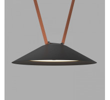 Трековый однофазный светильник Denkirs Belty Flow DK5565-BK