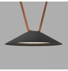 Трековый однофазный светильник Denkirs Belty Flow DK5565-BK