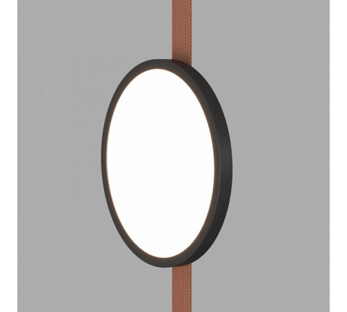 Трековый однофазный светильник Denkirs Belty flow DK5566-BK