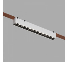 Трековый однофазный светильник Denkirs Belty grill DK5570-WB