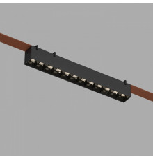 Трековый однофазный светильник Denkirs Belty Grill DK5571-BK