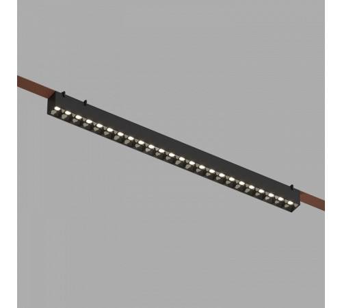 Трековый однофазный светильник Denkirs Belty grill DK5572-BK Трековый однофазный светильник Denkirs Belty grill DK5572-BK